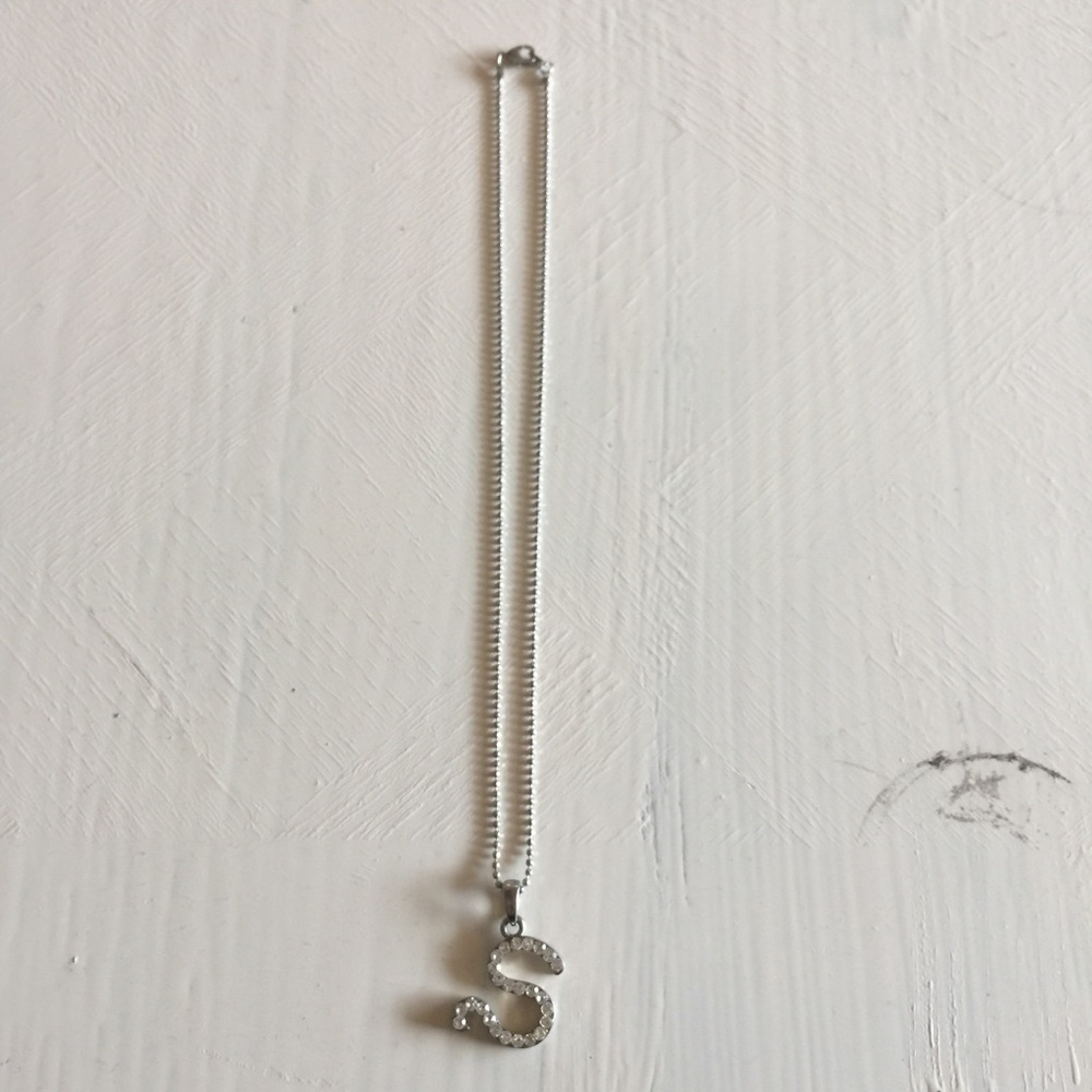 “S” Pendant Necklace